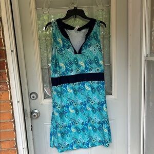 Vibrant Paisley Sleeveless Dress
